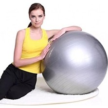 Clifton Fitilli Pilates Topu ve Pompa Seti 65 cm Kalın Minder ile Kullanım Amacı İçin Uygun