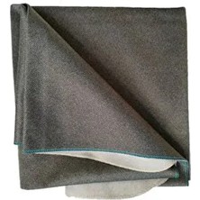 Okey Oyun Masa Örtüsü Flok 140X140 Açık Gri