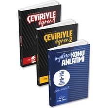 Özer Kiraz Yayınları Özer Kiraz 3 Kitaplı ve Video Destekli İngilizce Seti Çeviriyle Öğren 1, 2 ve İngilizce Konu Anlatımı