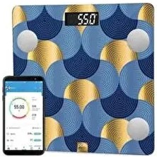 PSC04 Ebruli Yağ Ölçer Akıllı Bluetooth Tartı Baskül