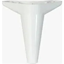 Mobilya Ayagı Plastik Ayak 15 cm Zirve Beyaz