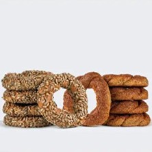 5 Ad.siyez Unlu Susamlı + 5 Ad.ay Çekirdekli Simit