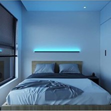 Light Köşe LED Lambader Oda Aydınlatma Sistemi Full Rgb Çok Özellik Full Renk 40 cm