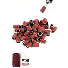 Kalıcı Oje ve Protez Tırnak Çıkartma Freze Ucu Zımparası (100'LÜ Paket)