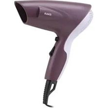 Raks Jade 2022 Yeni Mini Saç Kurutma Makinesi 1000 Watt Isınma Emniyeti İki Kademeli Hız Ayarı