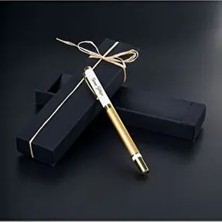 Kişiye Özel Altın Kaplama Metal Kalem