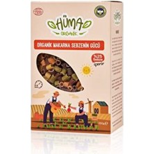 Hüma Organik Çocuk Makarnası Sebzenin Gücü 250 G Vegan Lezzetli ve Besleyici