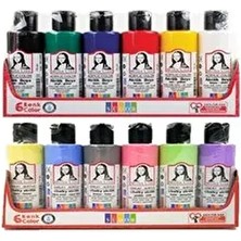 Südor Mona Lisa 12X70 ml Akrilik Boya Kahverengi Normal + Chalky SD150-X15 Özellikli Sanatsal Malzeme
