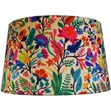 Lambada Lambader Şapkası, Abajur Şapkası ( Bahar Desen )