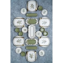 XSH-21-0329 Vegas 31 Parça Seramik Kahvaltı Takımı