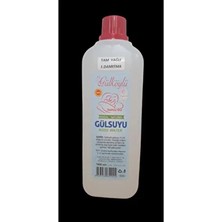 Yağı Alınmadık Isparta Gül Suyu (1 Litre Tam Yağlı) 2025 Mahsulü