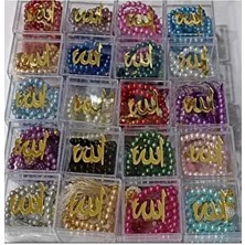 Classy 20 Li Kutulu Hediyelik İnci Tesbih Plastik Malzemeden Erkekler İçin Özel Tasarım