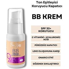 Spf 30+ Ton Eşitleyici, Koruyucu ve Kapatıcı Bb Krem