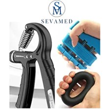 El Bilek Egzersiz Aletleri Seti Sayaçlı El Yayı El Simidi El Piyano Egzersiz Aleti