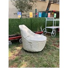 Pufumo Golf Armut Koltuk Bej Malzeme ve Kullanım Alanı ile Rahatlık Sunar