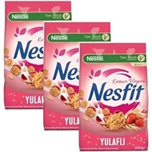 Nesfit Kırmızı Meyveli Mısır Gevreği 400 gr x 3 Adet