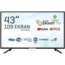 Onvo Tv 43 Inç Smart LED 109 Ekran Android