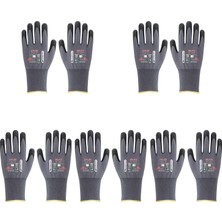 Ultra Grip 5 Çift Nitril Kaplı Eldiven 9/l Kaymaz Sanayi Tipi Iş Eldiveni Usta Güvenlik Koruyucu
