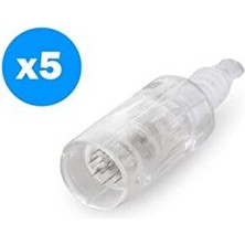 5 Adet Nano Pin Dermapen Iğnesi Kartuşu Yüz Bakım İçin Özel Malzeme Özellikleri ile