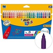 Bıc Kids Couleur Keçeli Boyama Kalemi 24'lü Paket Keçeli Kalemler