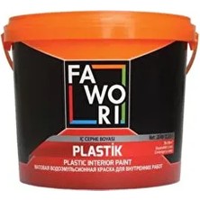 Fawori Plastik İç Cephe Duvar Boyası Fildişi Renk Mat Görünüm 3,5  kg Su Bazlı Çevre Dostu