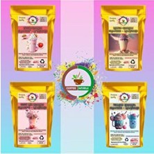 Coffee Naturelle Milkshake & Smoothie Süper Set - Çilek, Mango, Italyan Karamel - 250 gr x 4 Paket Bilgisi