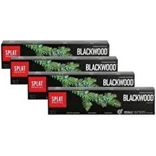 SPLAT Special Blackwood Beyazlatıcı Diş Macunu 75 ml X4 Adet Uzun Süreli Ferahlama Sağlar