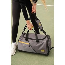 Ayakkabı Gözlü Termoslu Orta Boy Unisex Spor Fitness ve Seyahat Çantası