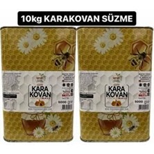 Baştan Yöresel 10KG Karakovan Süzme Bal 2 Adet 5kg Tenekede Türkiye Menşeli Doğal Ürün