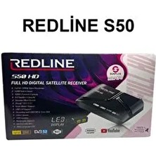 Redline S50 HD Uydu Cihazı Full HD Görüntü Kalitesi HDMI ve USB Bağlantı Özellikleriyle