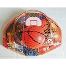 Küçük Boy Çocuk Basketbol Potası ve Basketbol Topu