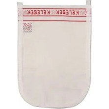 Kelebek Kese Kalın Beyaz Banyo Hamam Kesesi 3 Adet