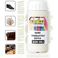 Deri Eşya, Ayakkabı, Koltuk, Direksiyon, Çanta, Deri Yenileyici Boya. 100ML. Sünger Hediyeli.