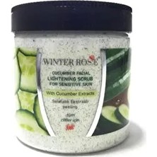 Kontes Wınter Rose 500 gr Tüm Ciltler İçin Salatalık Ekstraklı Peeling E Vitamini ile Etkili Temizlik