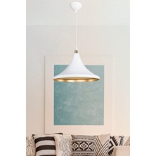 Beyaz Sarkıt Avize Yatak Odası Salon Mutfak Koridor Lamba