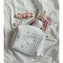 Anne Bebek Bakım Çantası Kapitone Su Geçirmez Bebek Arabası Organizer Düzenleyici Stroller Bag