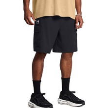 Under Armour Ua Vibe Woven Cargo Short Erkek Günlük Kargo Şort 1386560-001 Siyah