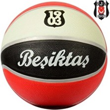 Beşiktaş Lisanslı Twn Top No - 7 Siyah Basketbol Topu Renkli Tasarım ve Yüksek Performans