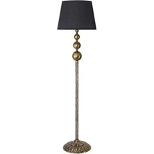 Vinner Eskitme Siyah 3'lü Küre Lambader Metal Malzeme ile Modern Tasarım ve Şık Görünüm