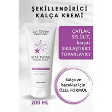 Doğal Vücut Kremi (Sıkılaştırıcı ve Çatlak Önleyici Krem) Kalça Kremi ve Basen Bölgesi Kremi 200 ml