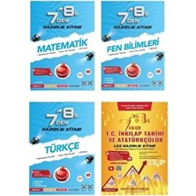 Omage 7'den 8'e Türkçe, Mateamatik, Fen Bilimleri, Inkılap Dersleri Lgs Hazırlık Seti