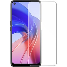 Oppo Reno 7 Uyumlu Şeffaf Temperli Cam Ekran Koruyucu