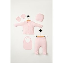 Hastane Çıkış Setleri Raporlu Penye 5'li Set Yenidoğan Kıyafetleri - Hediye Paketli