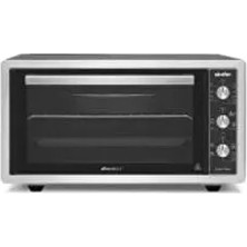 Simfer 4507 Inox 45 Lt Köşeli Fırın Turbo Pişirme Özelliği ile Kompakt Tasarım Sunuyor