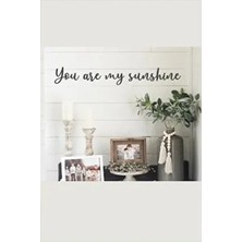 Belirtilmemiş You Are My Sunshine Ahşap Duvar Yazısı