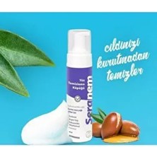 Seranem Argan Yağlı Yüz ve Makyaj Temizleme Köpüğü 200 ml Yağlı Ciltler İçin Vegan Etkili Ürün