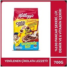 Coco Pops Jumbos Çikolatalı Buğday ve Mısır Gevreği 700 Gr, Lif Kaynağı,kahvaltılık Gevrek