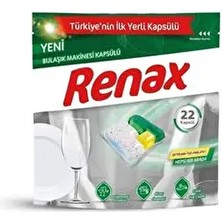 Renax Bulaşık Makine Kapsülü 22'li Ekonomik ve Çevre Dostu Temizlik Deneyimi