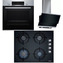 Ankastre Set 9 (HBF514BS0T + POP6C6O10O + DWK065G60T)