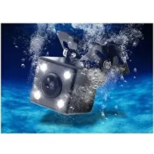 Audiomax Gece Görüşlü Araç Geri Görüş Kamerası Su Geçirmez HD Mesafe Çizgili Geniş Açı Uyumlu